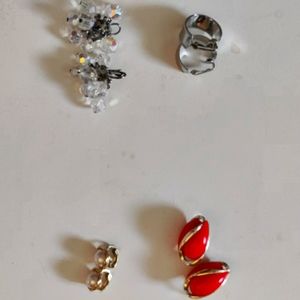 Vintage clip earrings lot